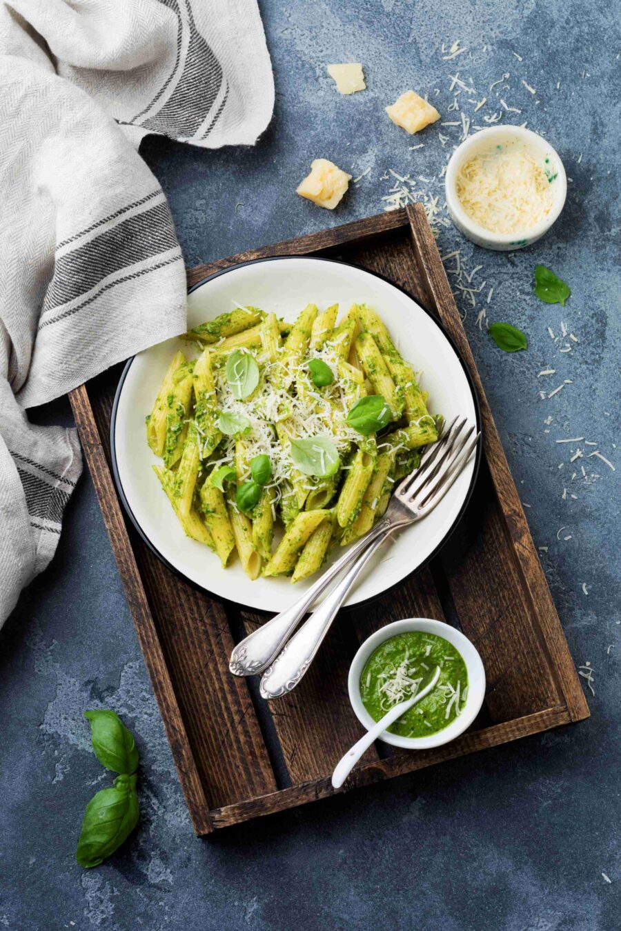 Tagliatelle al Pesto